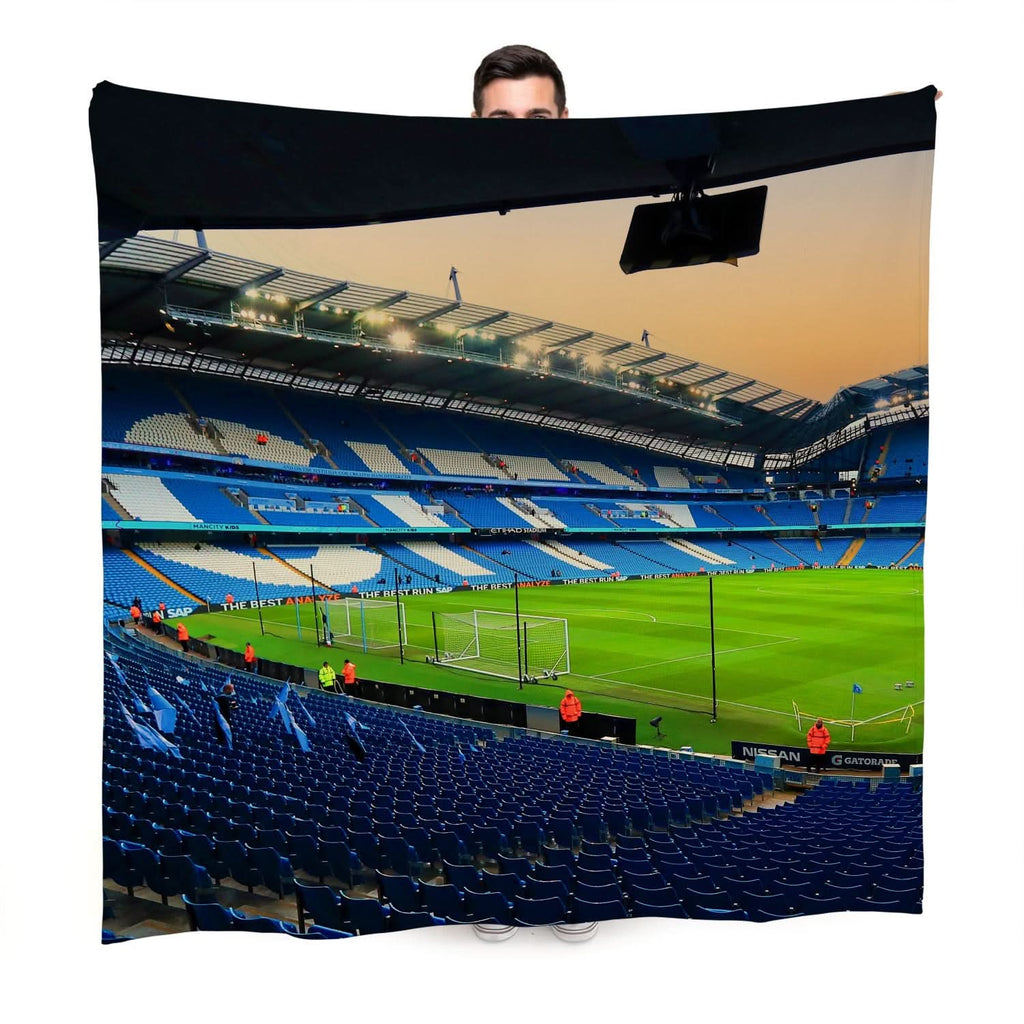 Manchester Blue Stadium - Fleece 150cm X 150cm