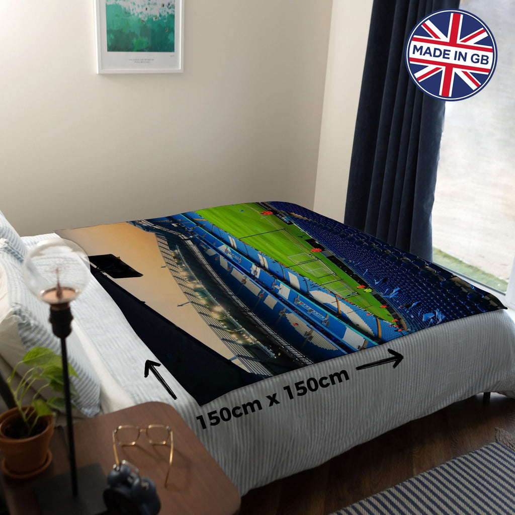 Manchester Blue Stadium - Fleece 150cm X 150cm
