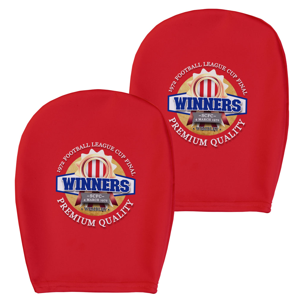Stoke League Cup_- Football Legends - Headrest Cover