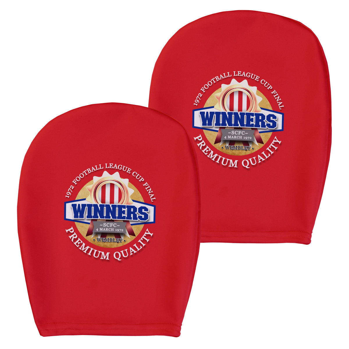Stoke League Cup_- Football Legends - Headrest Cover
