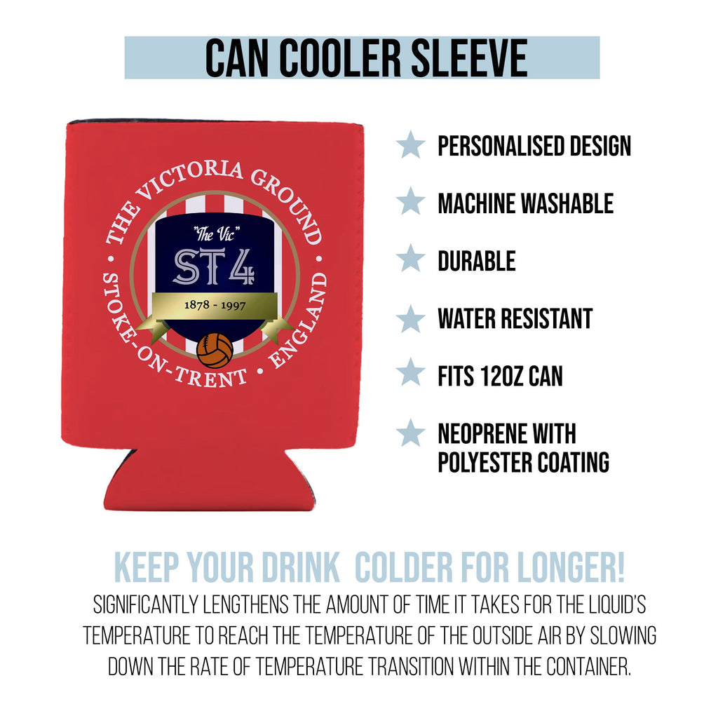 Stoke Victoria - Football Legends - Can Cooler