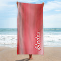 Sheffield - Stripes - Microfibre Retro Beach Towel - 150cm x 75cm