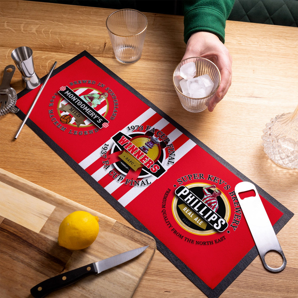Sunderland - Football Legends - Bar Runner