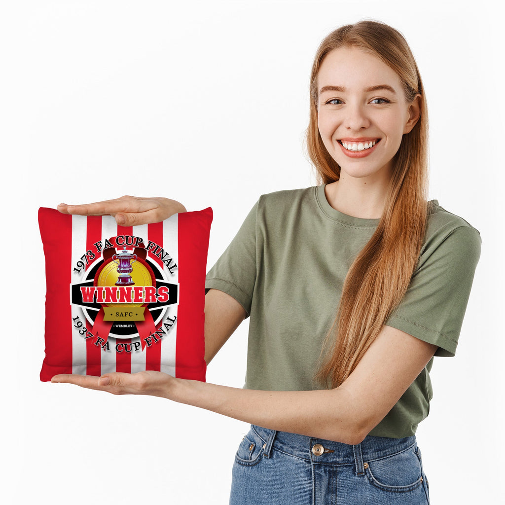 Sunderland FA Cup - Football Legends - Cushion 10"