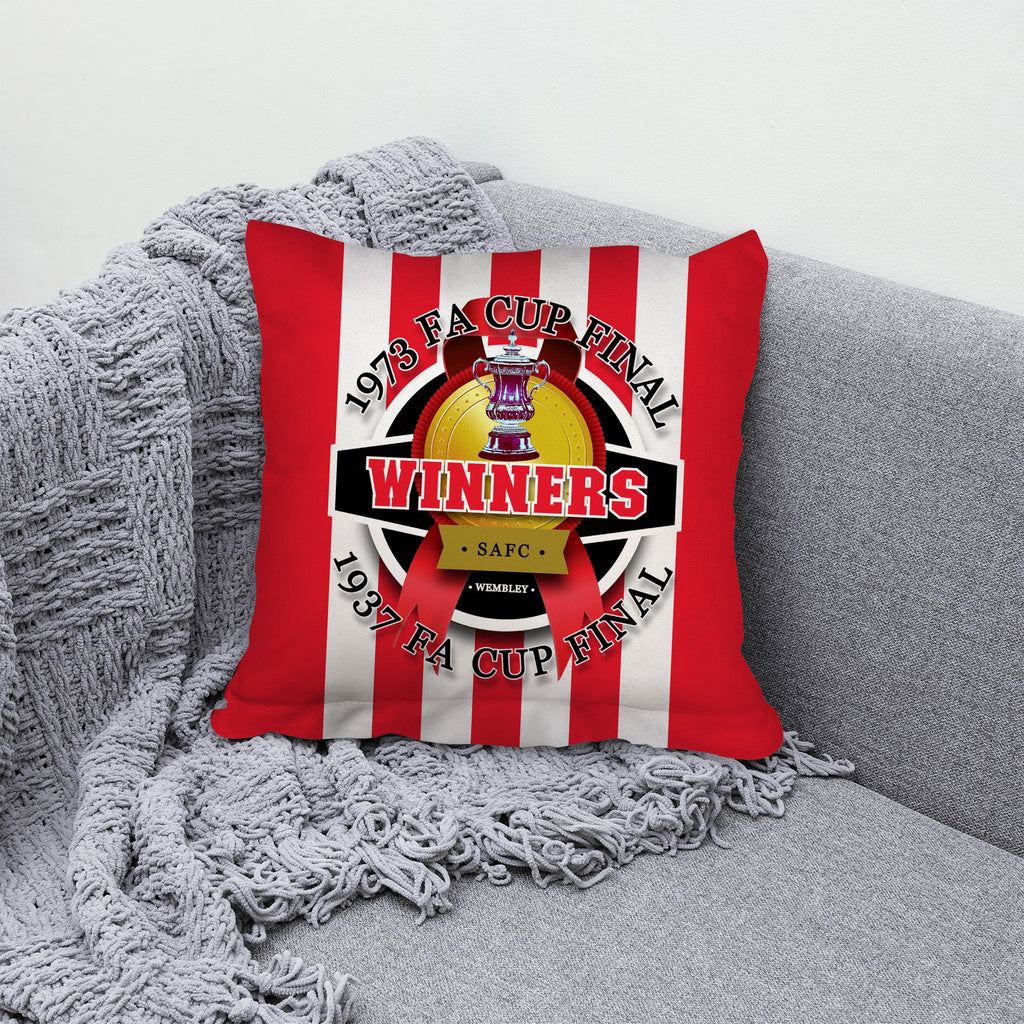Sunderland FA Cup - Football Legends - Cushion 10"