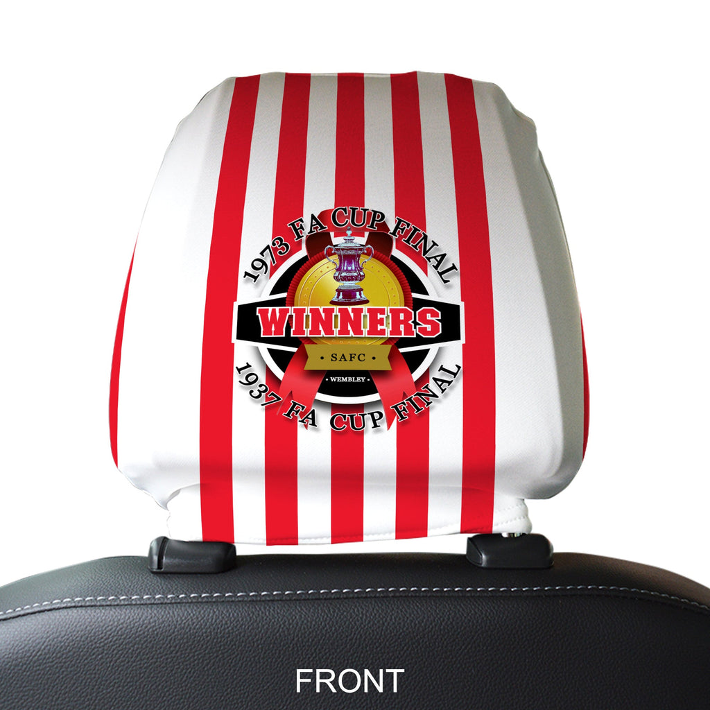 Sunderland FA Cup - Football Legends - Headrest Cover