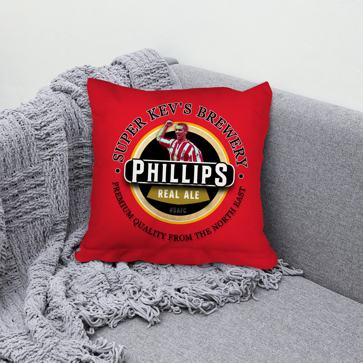 Sunderland Phillips - Football Legends - Cushion 10"