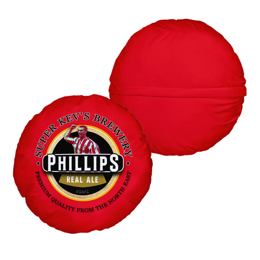 Sunderland Phillips - Football Legends - Circle Cushion 14"