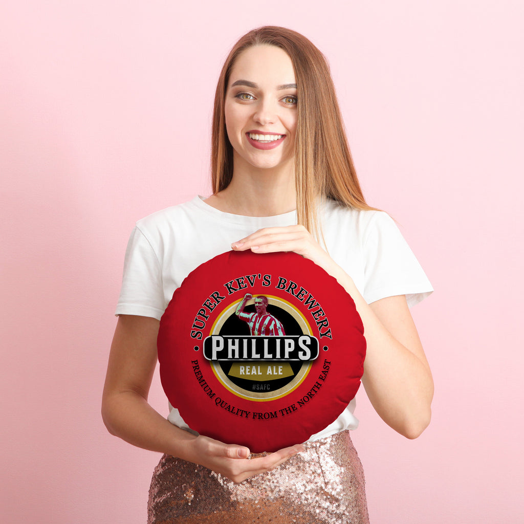 Sunderland Phillips - Football Legends - Circle Cushion 14"