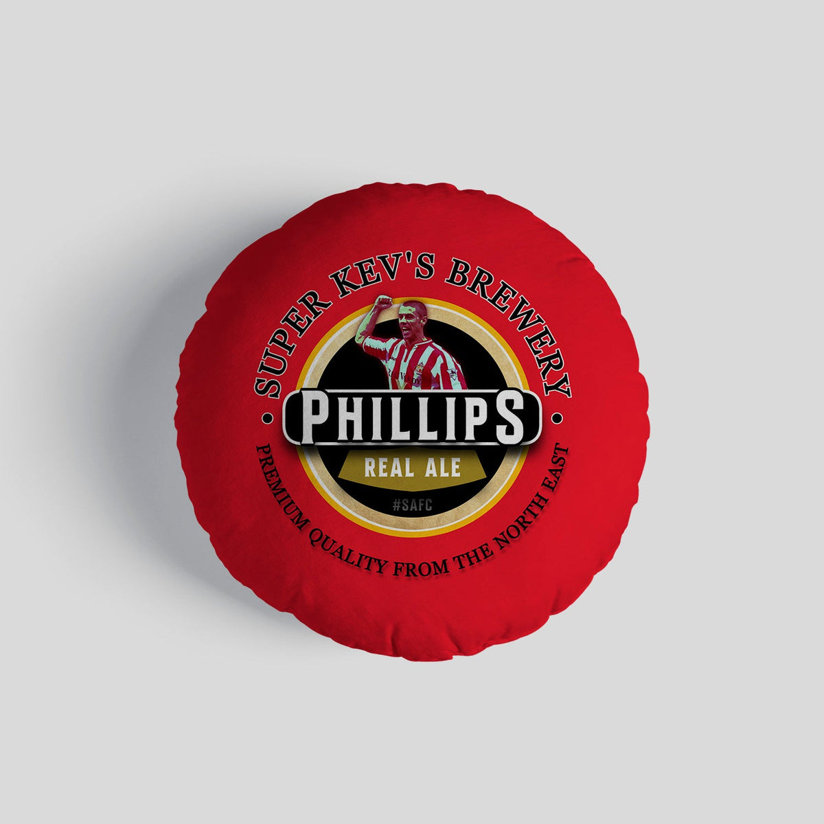 Sunderland Phillips - Football Legends - Circle Cushion 14"