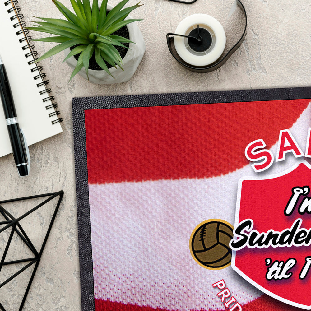 Sunderland Til  - Football Legends - Door Mat -60cm X 40cm