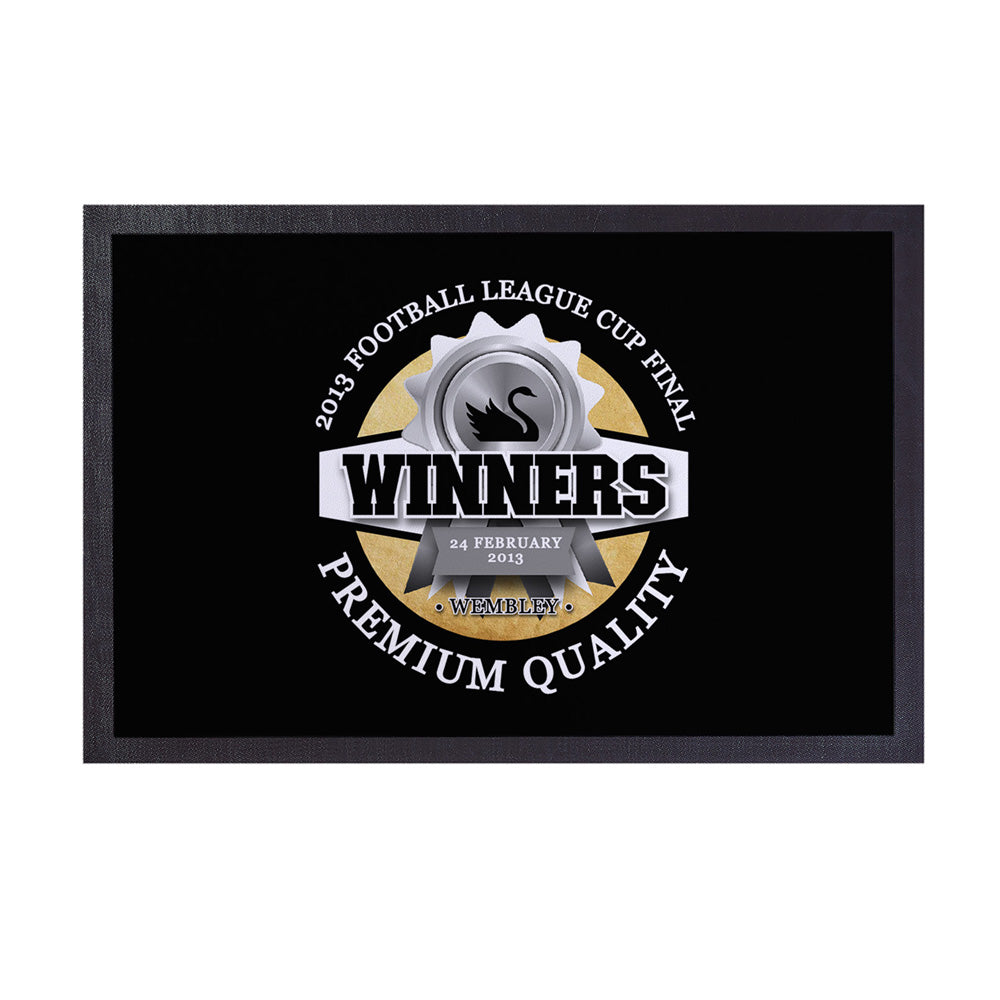 Swansea League Cup  - Football Legends - Door Mat -60cm X 40cm