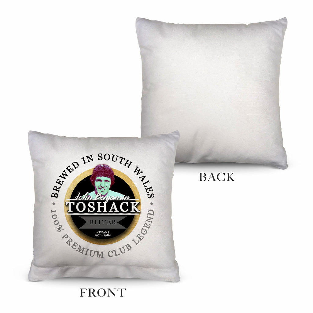 Swansea Toshack - Football Legends - Cushion 10"