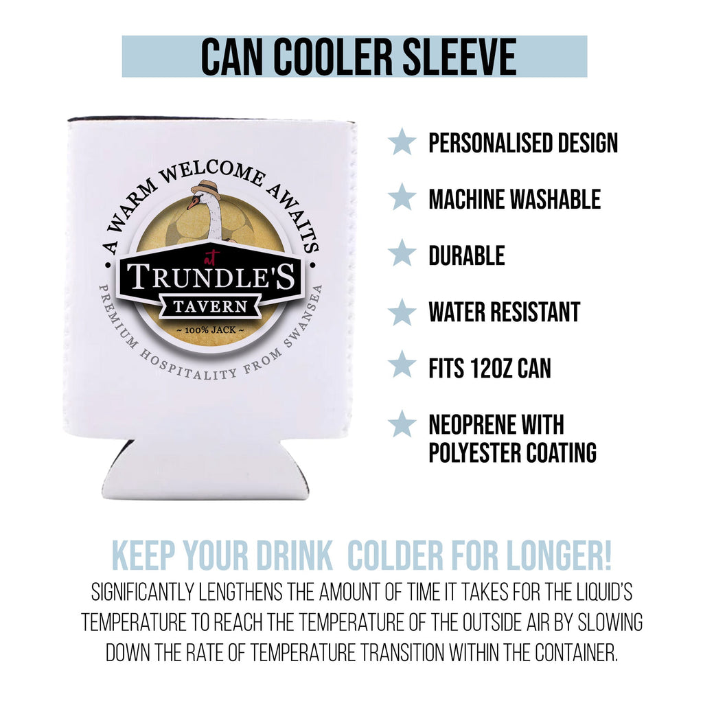 Swansea Trundle - Football Legends - Can Cooler
