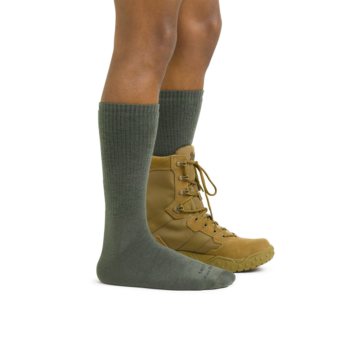 Mens Merino Wool Boot Heavyweight Tactical Socks with Full Cushion