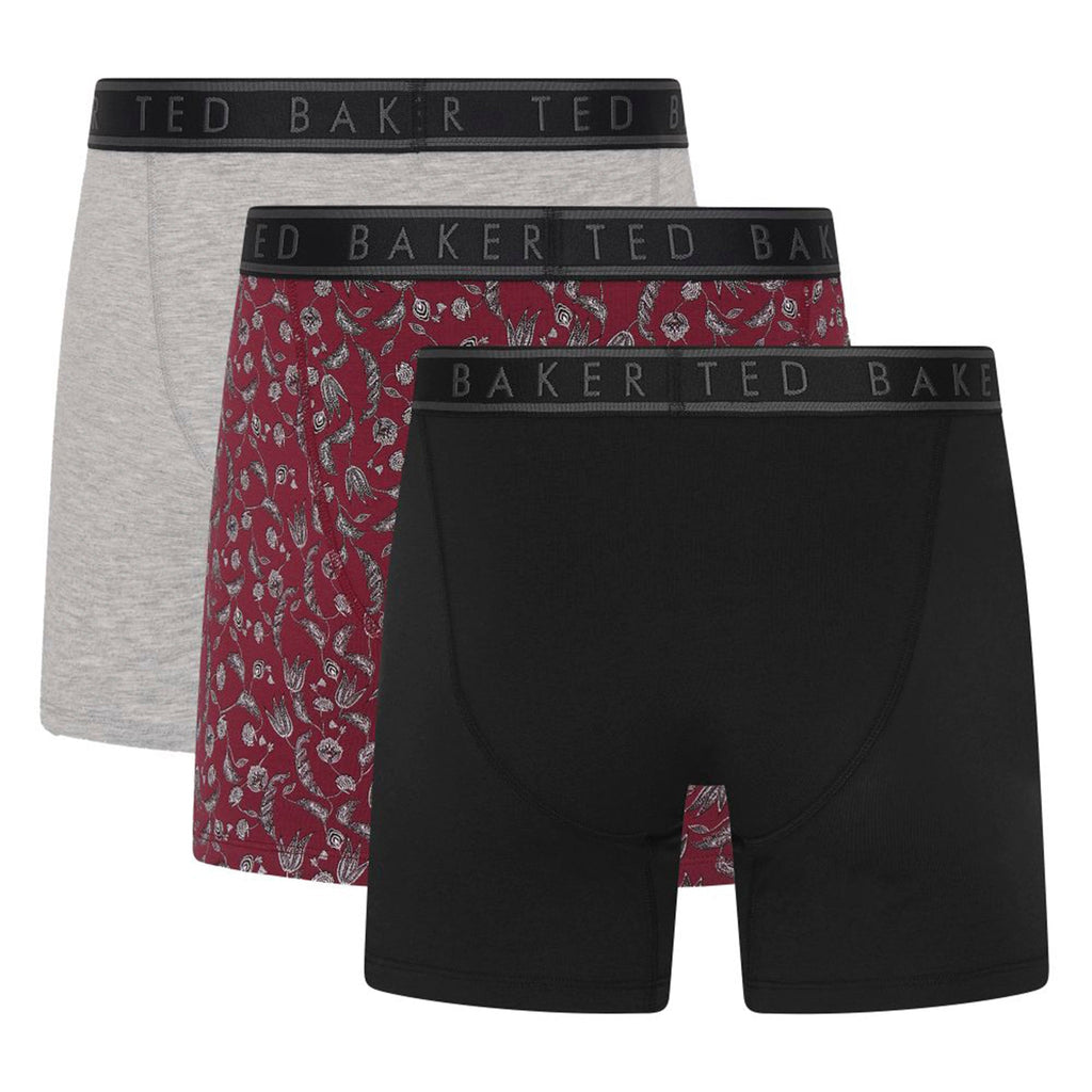 3 Pack Mens Soft Breathable Cotton Boxer Brief Underwear