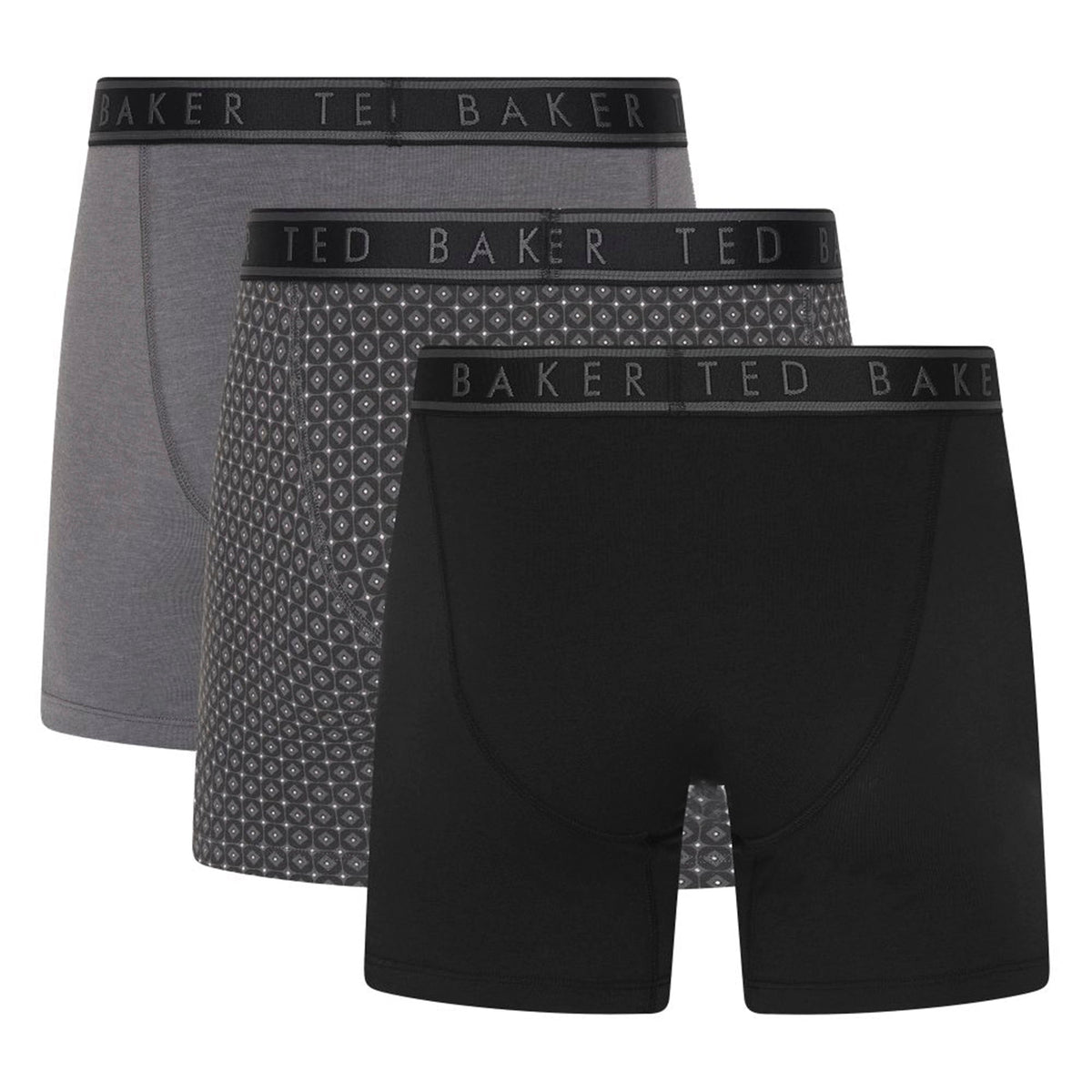 3 Pack Mens Soft Breathable Cotton Boxer Brief Underwear