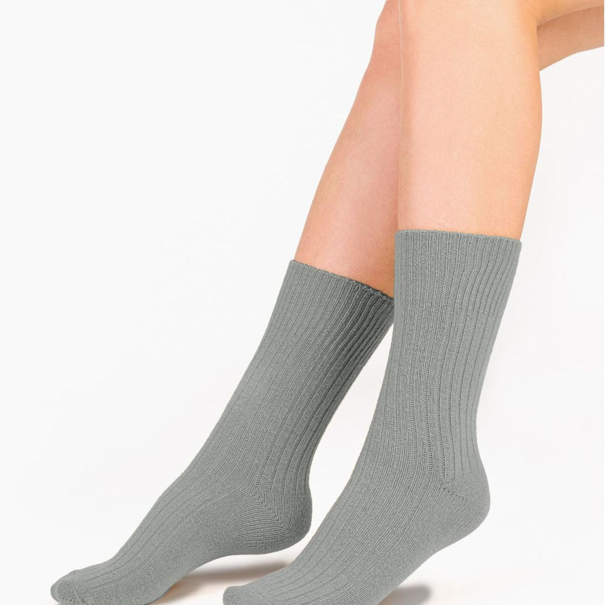 Knitted Design Ladies Wool Dress Socks for Winter