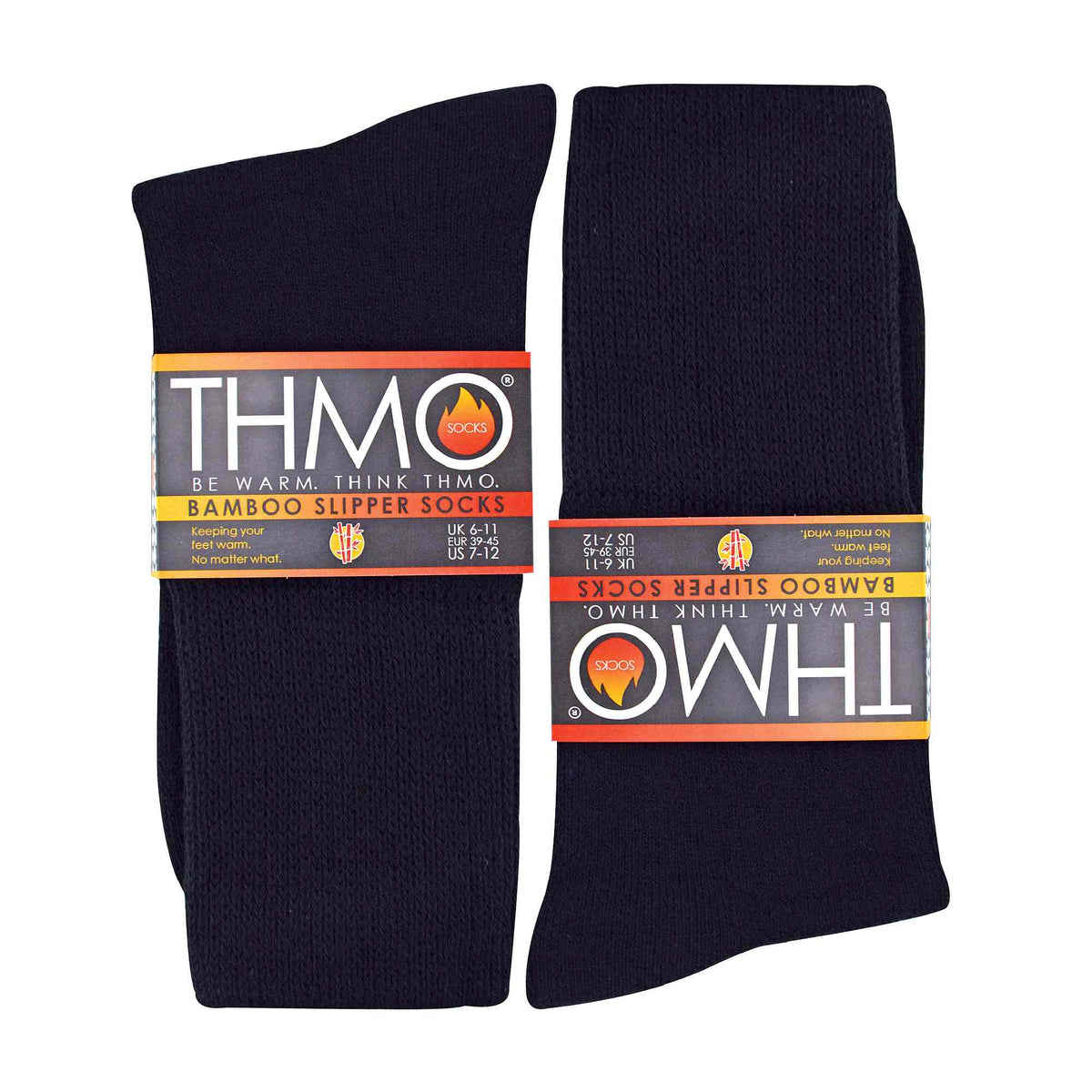 1 Pack Thermal Bamboo Slipper Socks for Winter