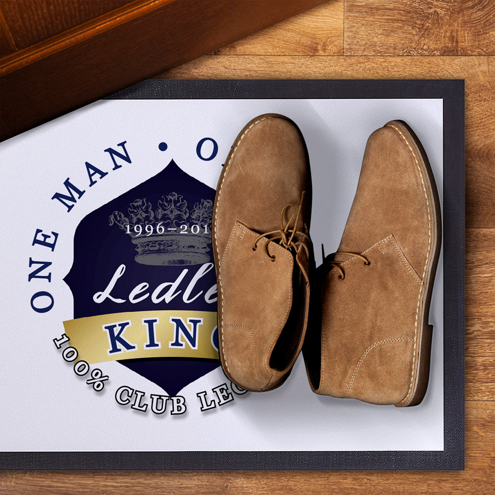 Totts Ledley King  - Football Legends - Door Mat -60cm X 40cm