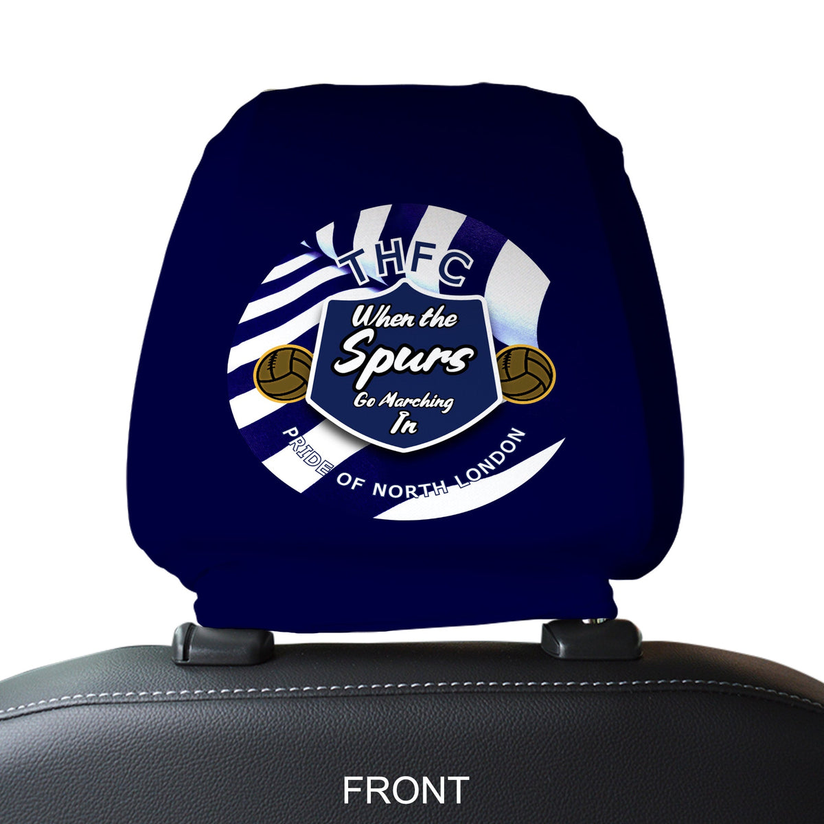 Totts Marching - Football Legends - Headrest Cover