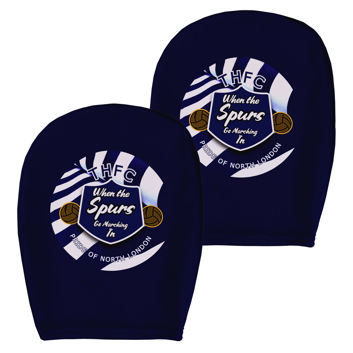 Totts Marching - Football Legends - Headrest Cover