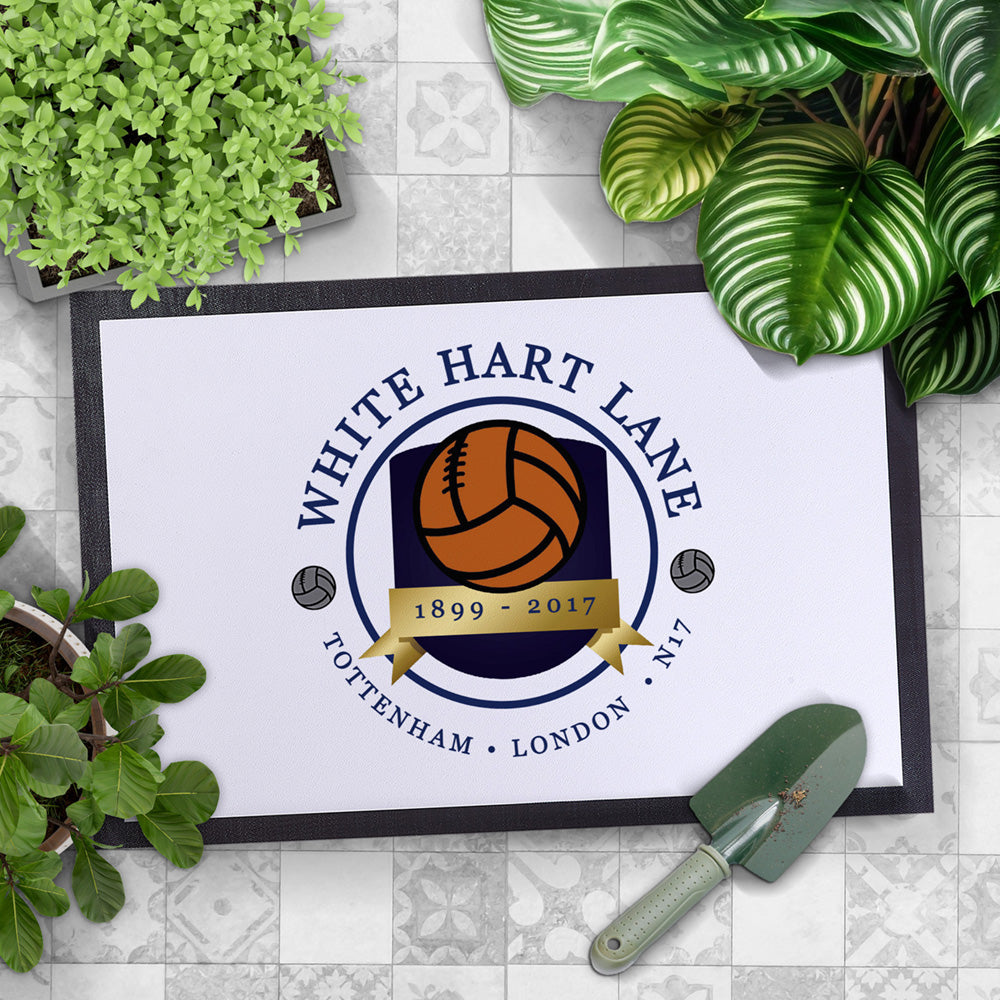 Totts White Hart Lane  - Football Legends - Door Mat -60cm X 40cm