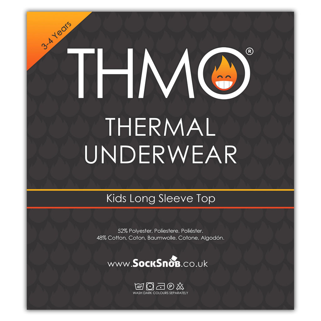 Kids Super Soft & Warm Long Sleeve Thermal Top