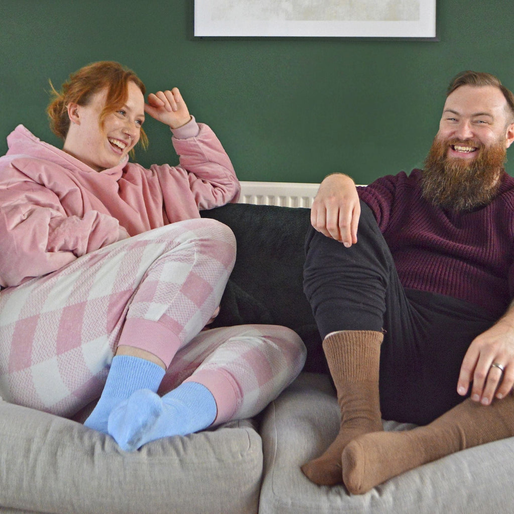3 Pack Unisex Bamboo Thermal Socks for Winter