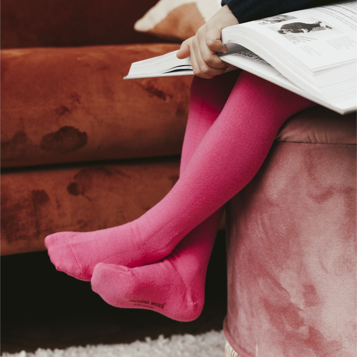 1 Pack Kids Merino Wool Tights for Winter