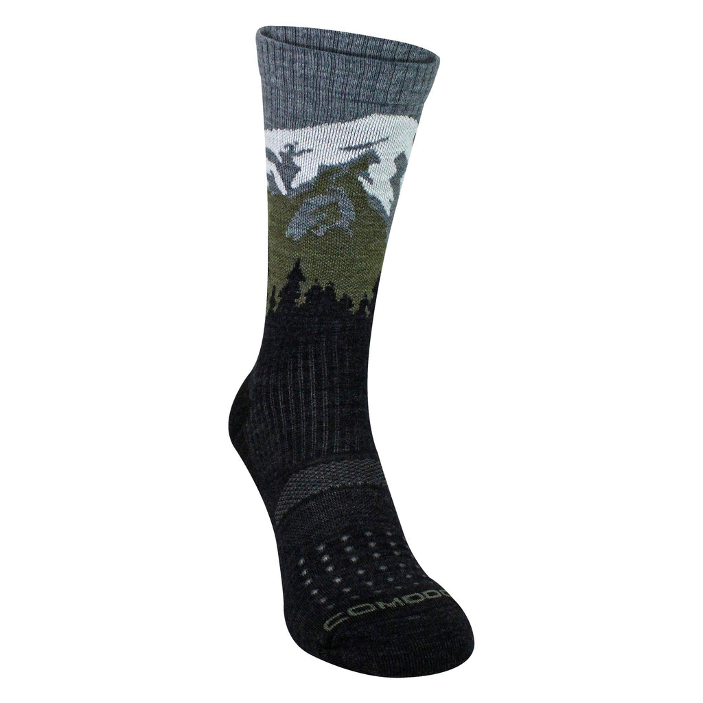 Mens Ladies Light Performance Crew Merino Wool Socks | Trekking Socks
