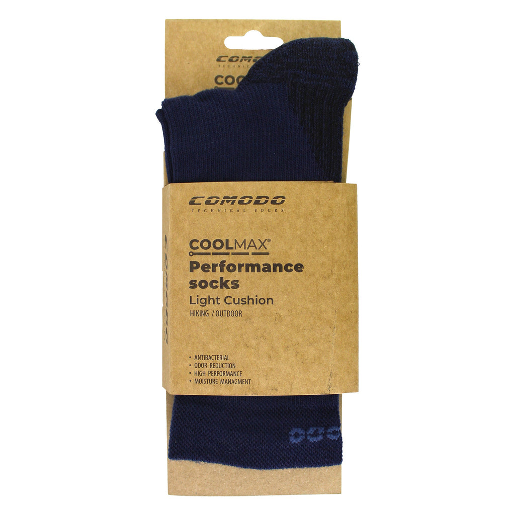 Mens Ladies Performance Coolmax Socks | Breathable Cushioned Walking Socks