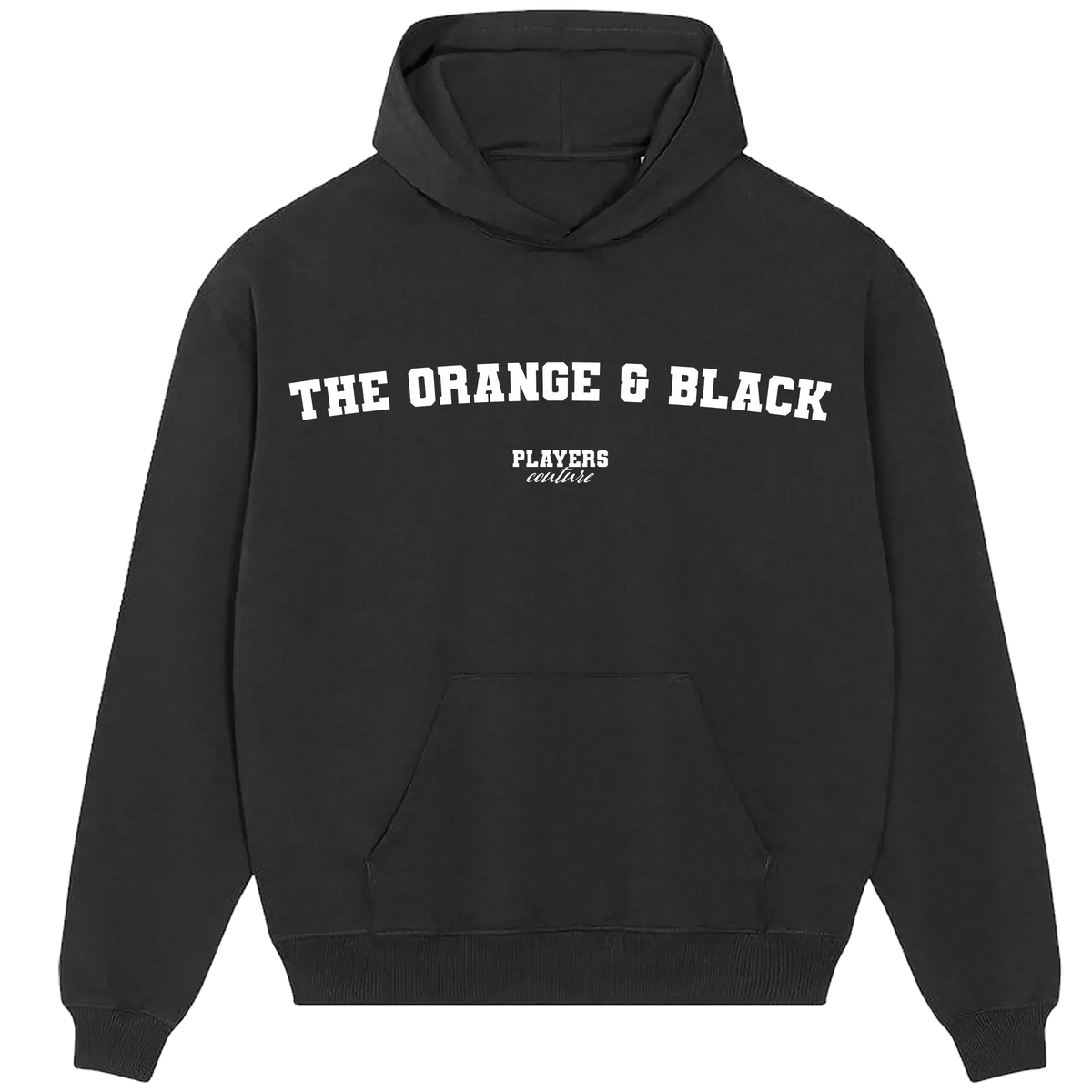 The Orange & Black Men's Hoodie