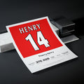 Thierry Henry Legend Stats Print