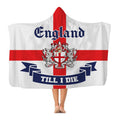 England - Till I Die - London City - Hooded Blanket