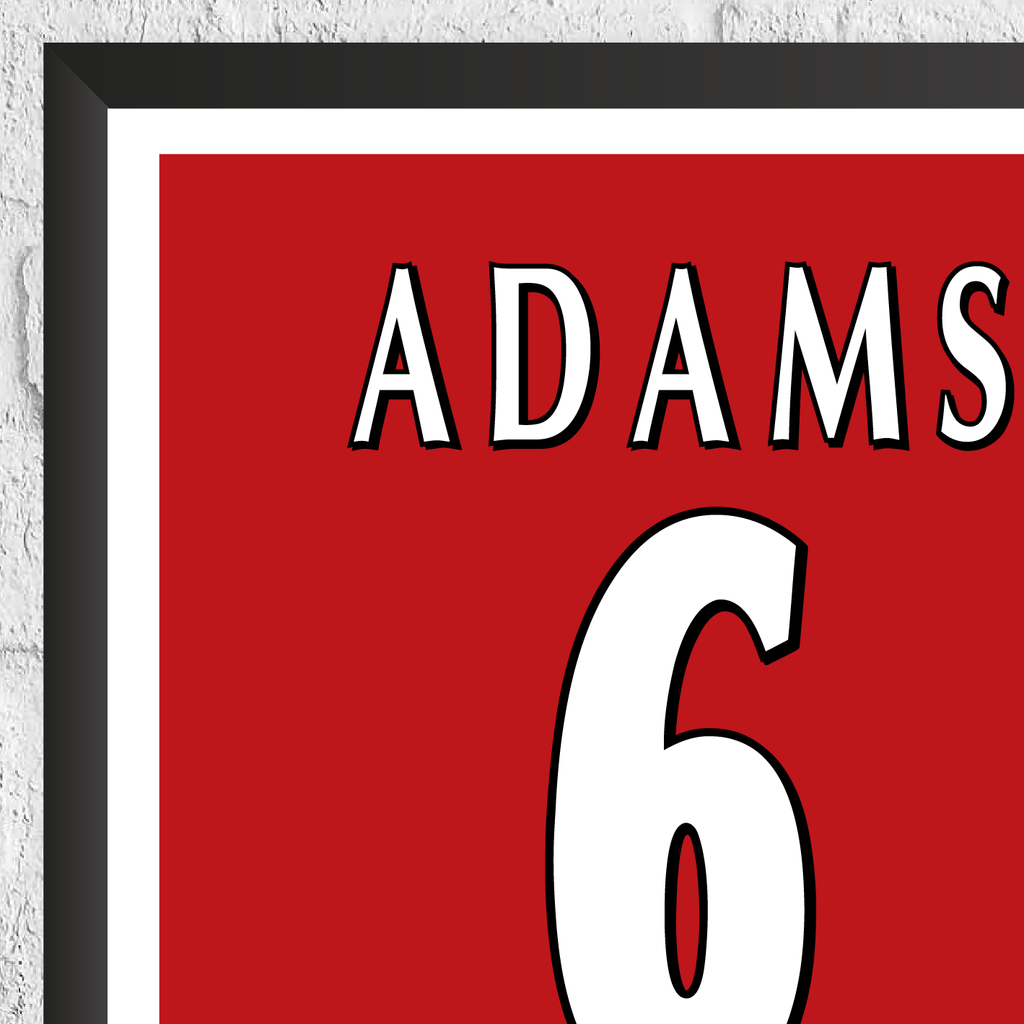 Tony Adams Legend Stats Print