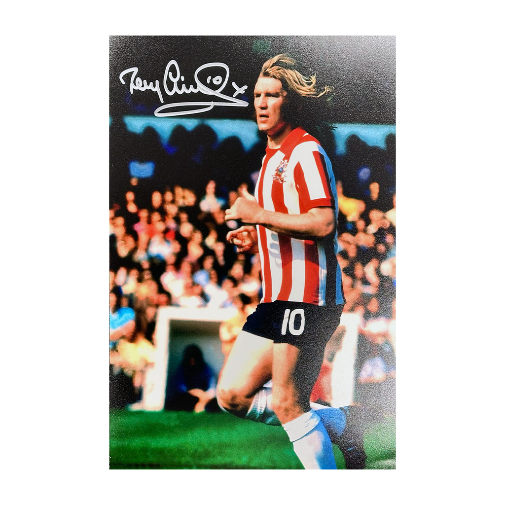 Tony Currie Signed Sheffield United 12x8 Image