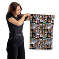Princess Diana - Photo Collage - Memorabilia keepsake - Portrait Lightweight, Microfibre Tea Towel