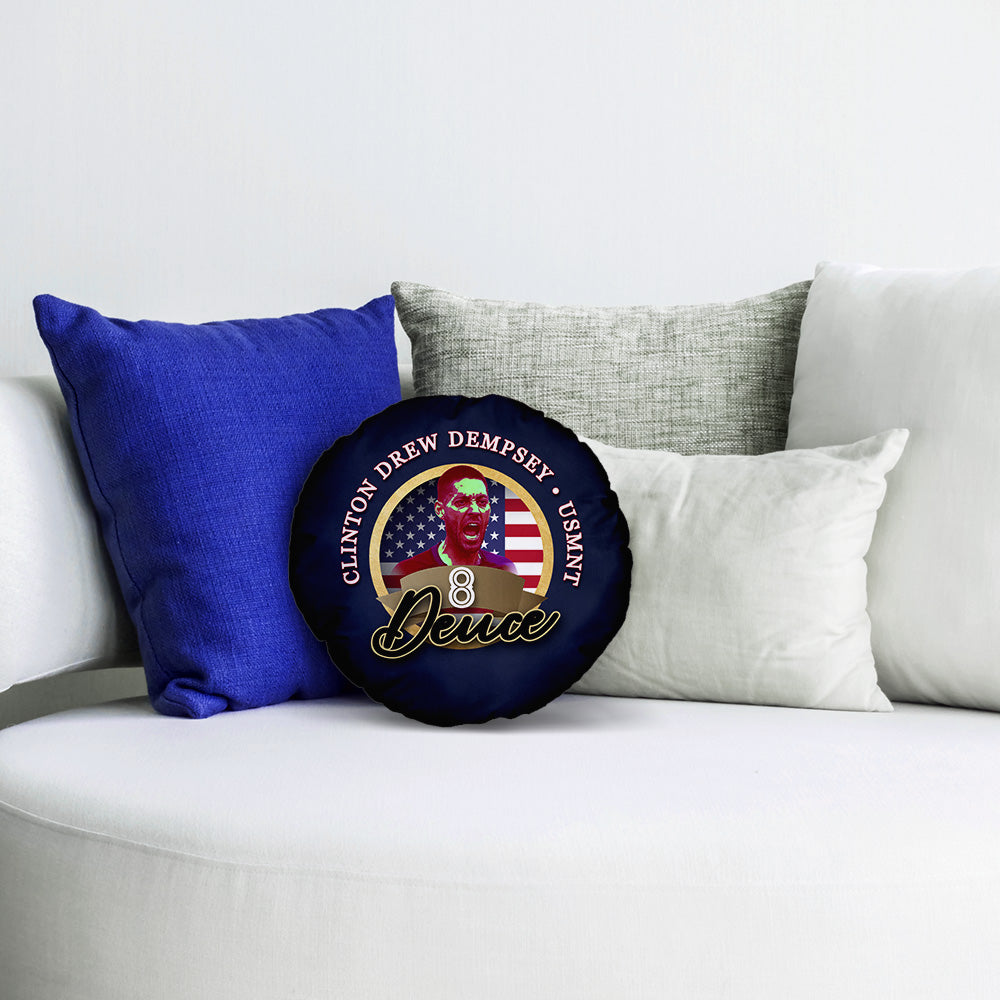 USA DEMPSEY  - Legend Collection - Circle Cushion 14"