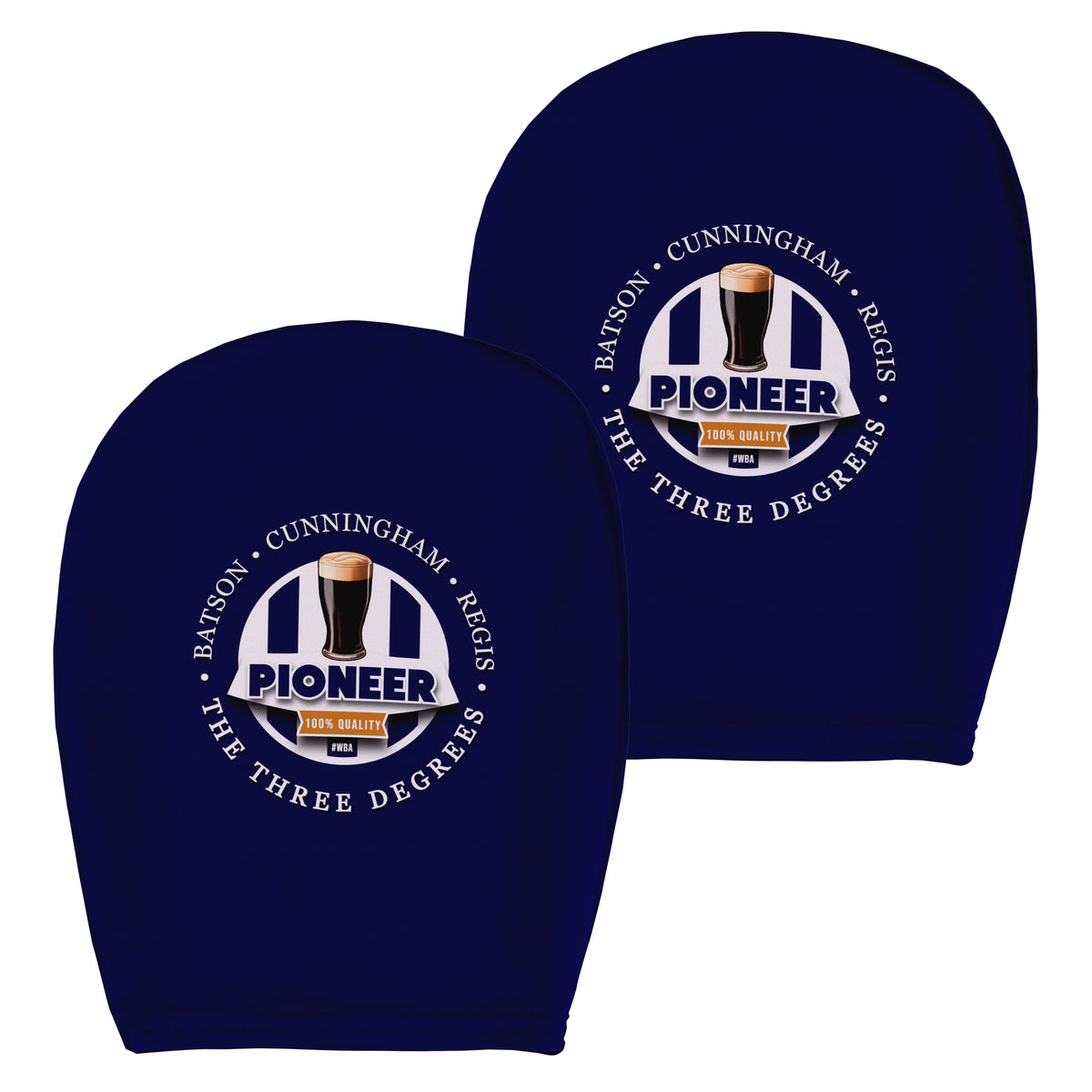 West Brom 3 Degrees - Football Legends - Headrest Cover