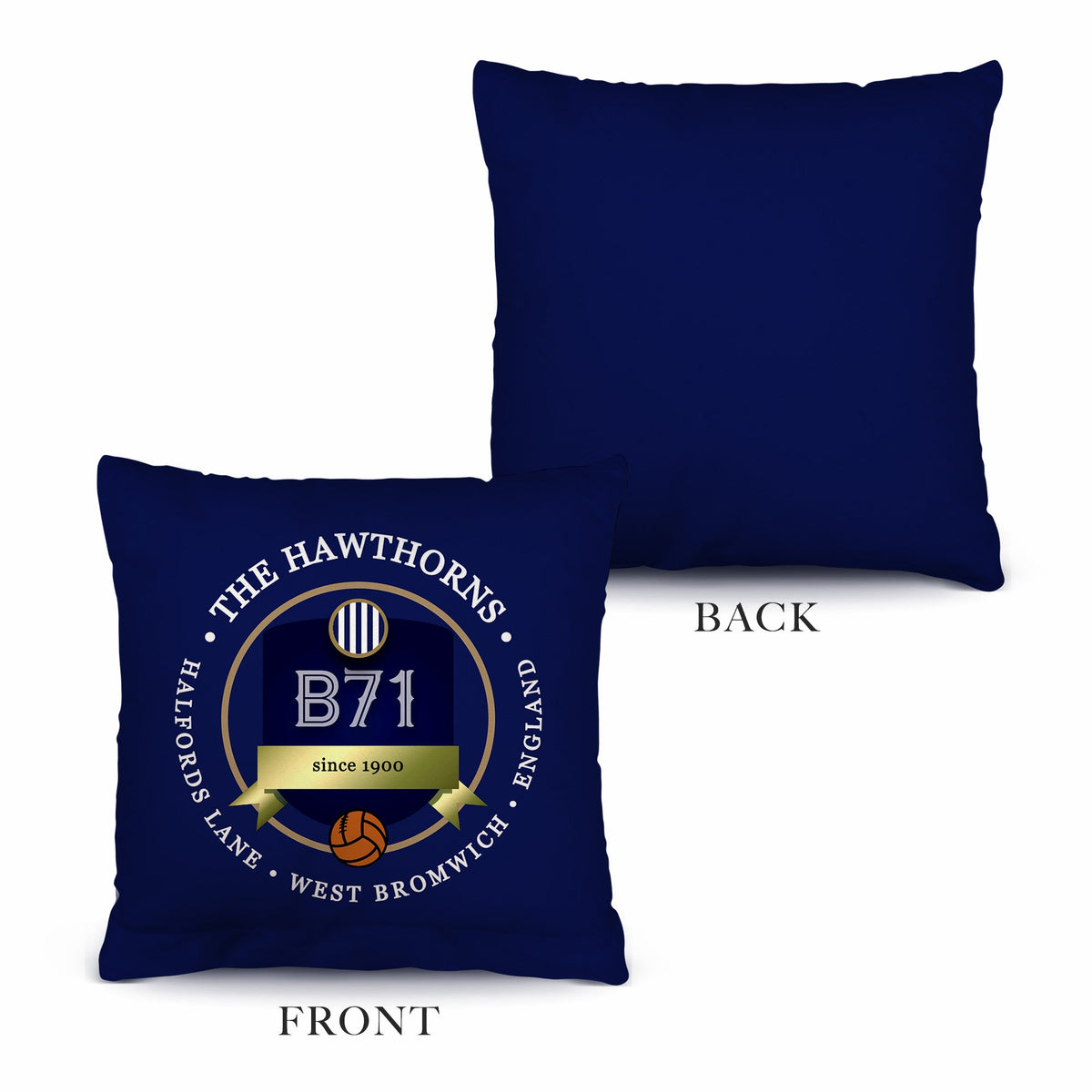 West Brom Hawthorns - Football Legends - Cushion 10"