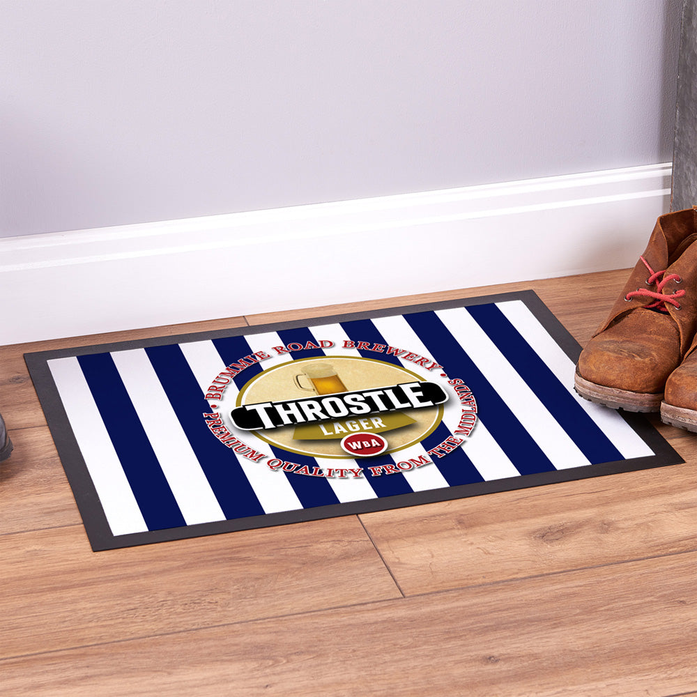 West Brom Throstle  - Football Legends -  Door Mat - 60cm X 40cm