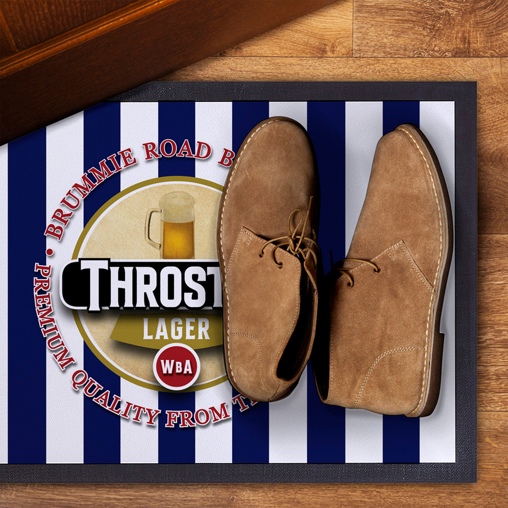 West Brom Throstle  - Football Legends -  Door Mat - 60cm X 40cm
