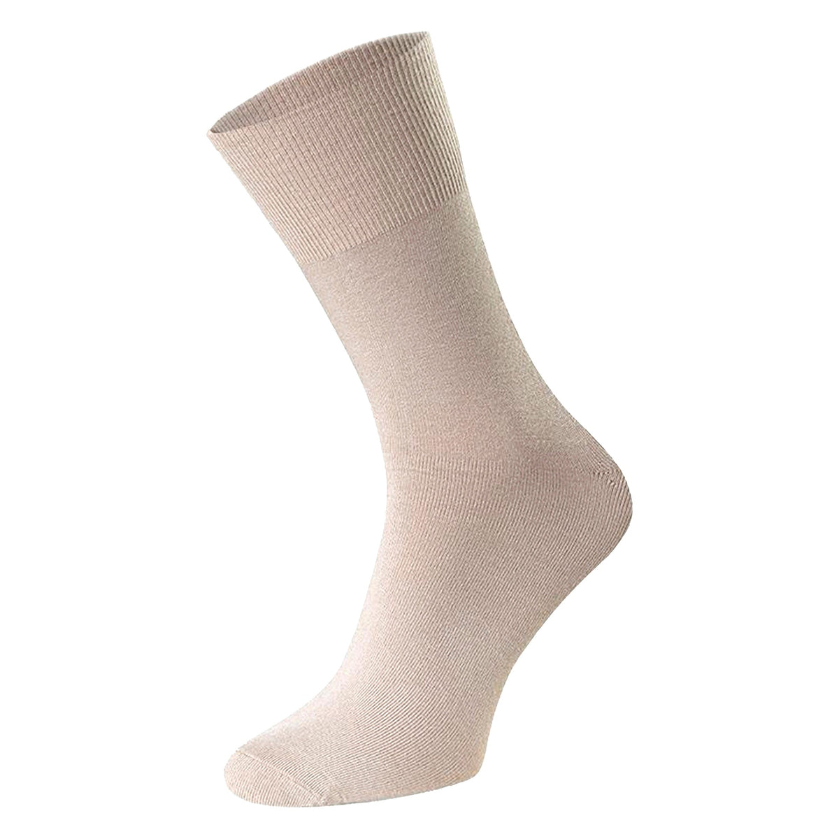 4 Pairs Mens Bamboo Sensory Socks - Soft Seamless All Day Comfort Socks
