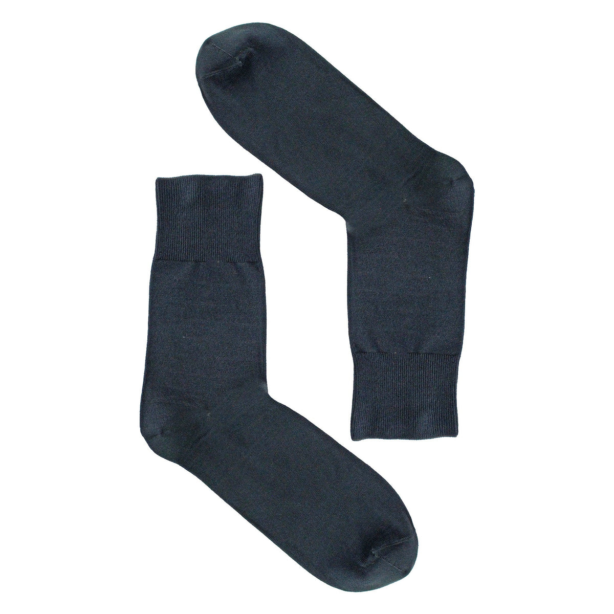 4 Pairs Mens Bamboo Sensory Socks - Soft Seamless All Day Comfort Socks