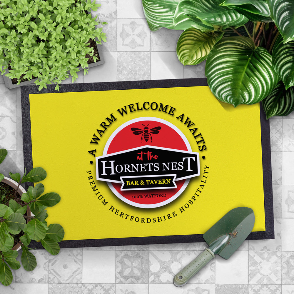 The Hornets Hornets Nest  - Football Legends - Door Mat -60cm X 40cm