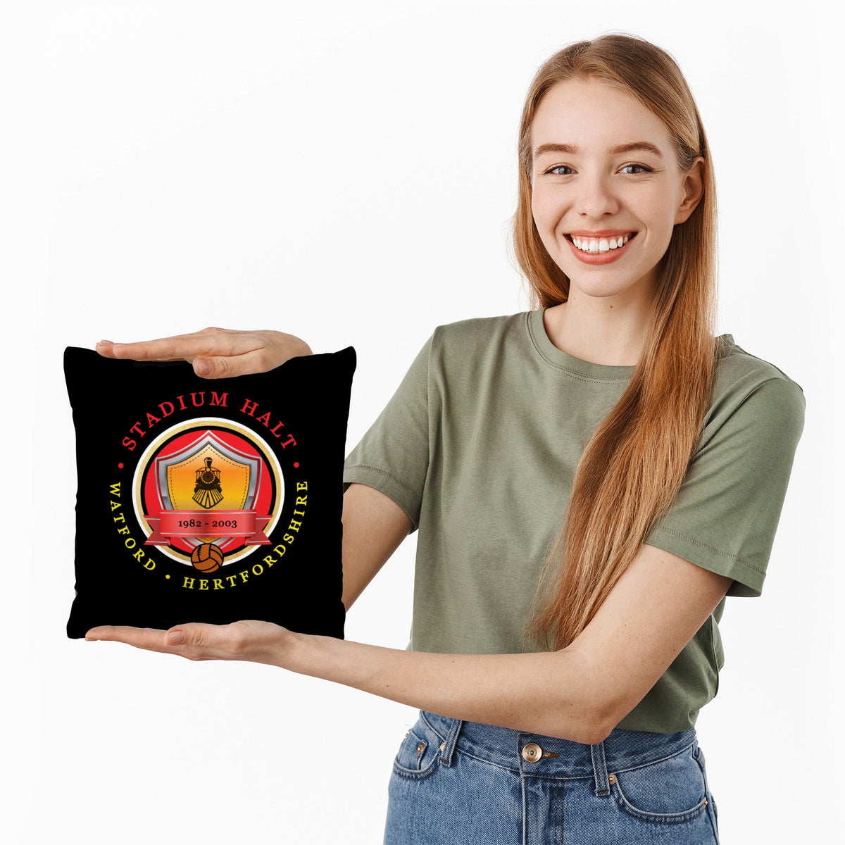 The Hornets Stadium Halt - Football Legends - Cushion 10"