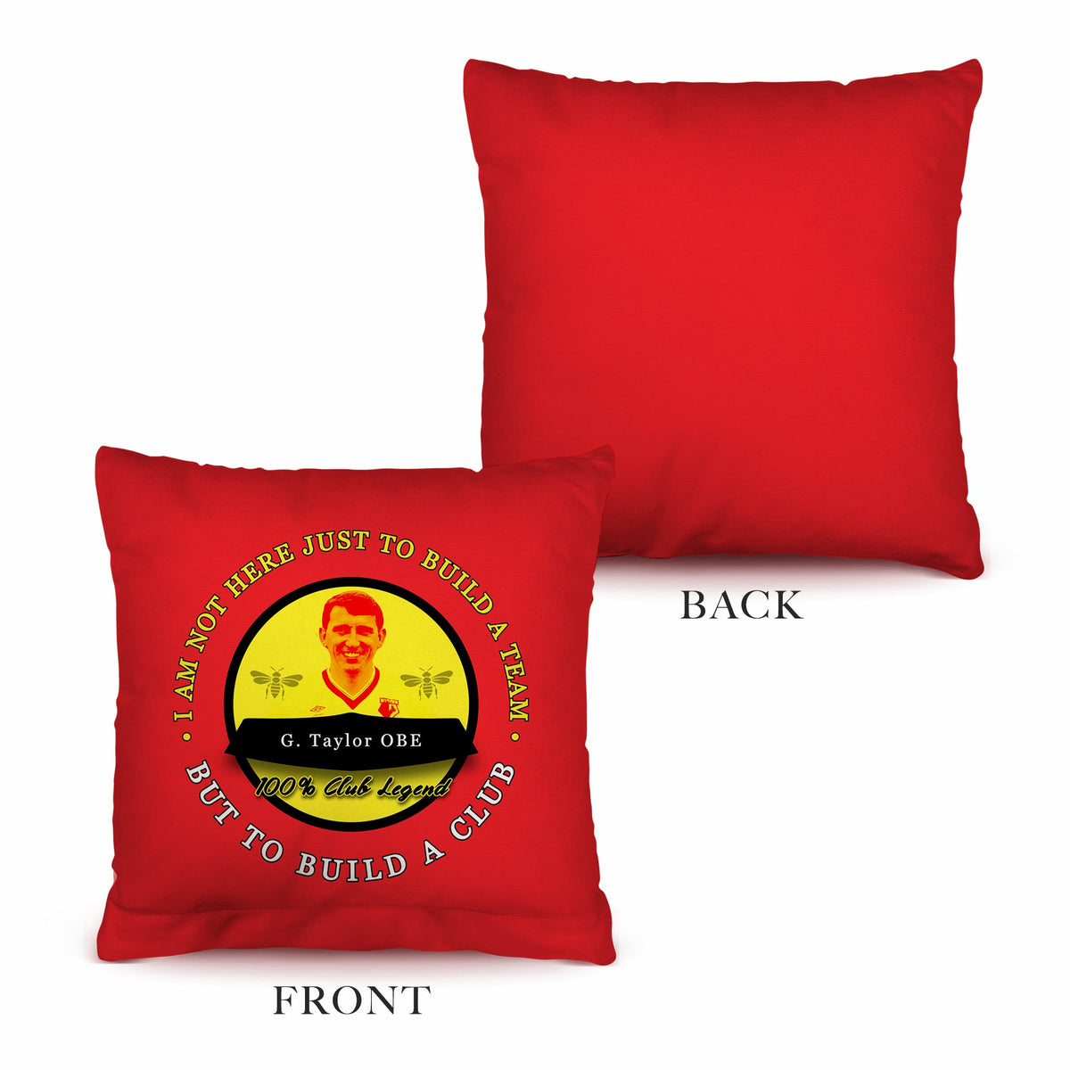 The Hornets Taylor - Football Legends - Cushion 10"