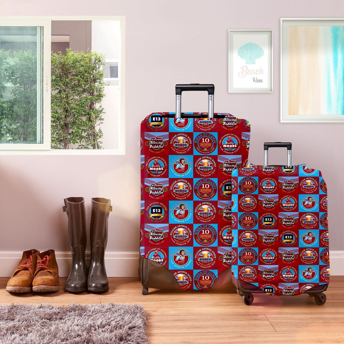 West Ham - Football Legends - Luggage Cover - 3 Sizes