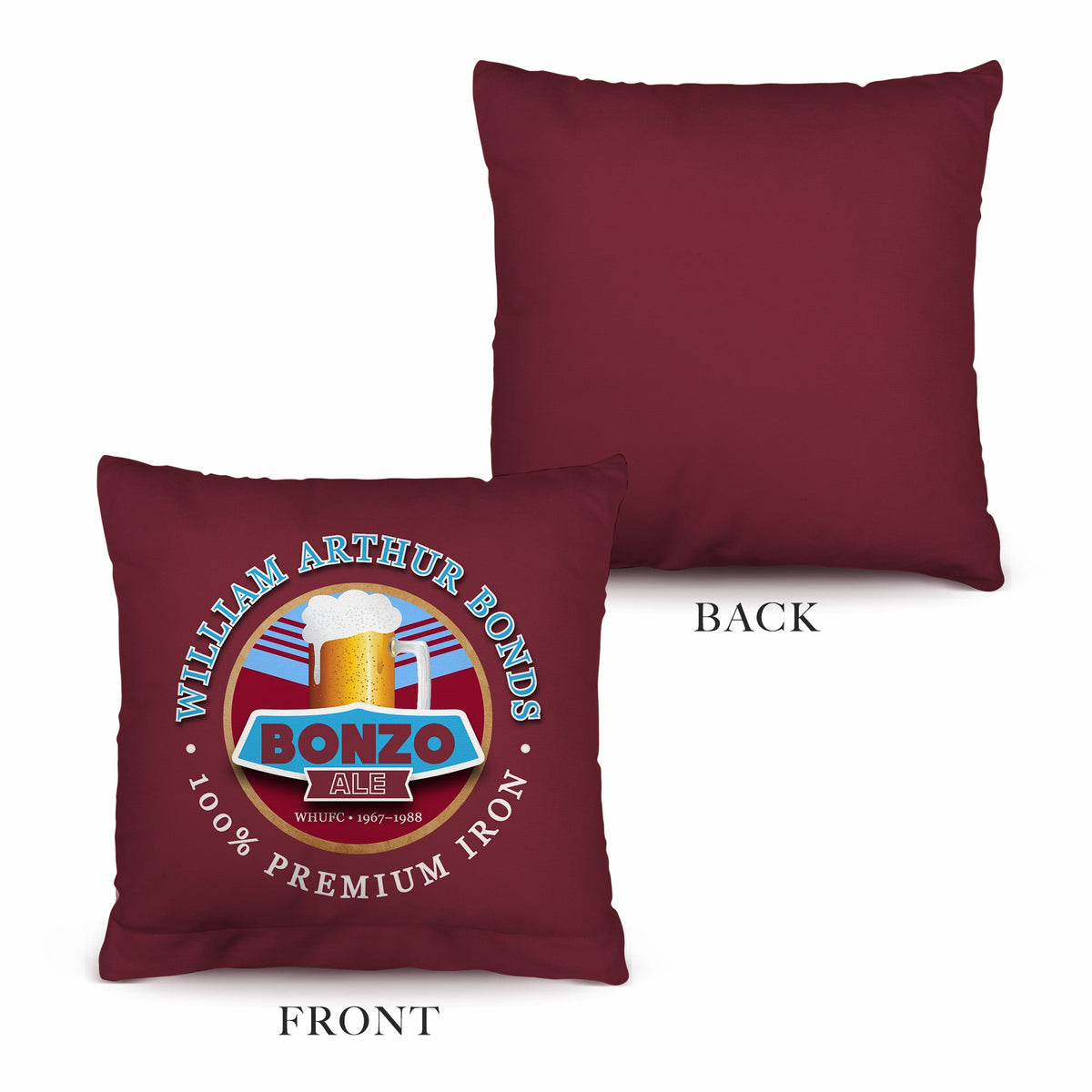 West Ham Bonds - Football Legends - Cushion 10"